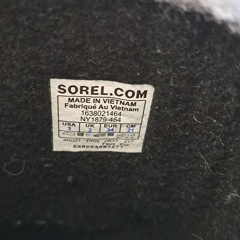 Sorel rubber fur please